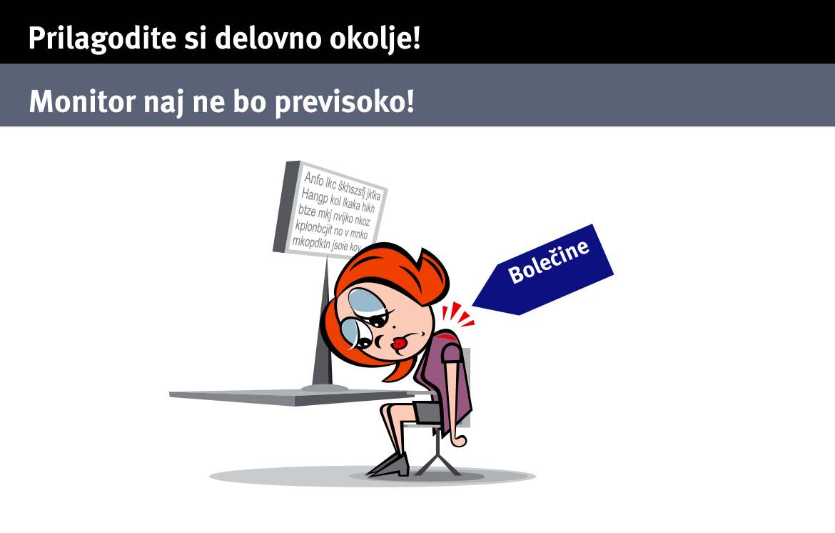 Prilagodi si delovno okolje! | Lozej - Inštitut za varnost