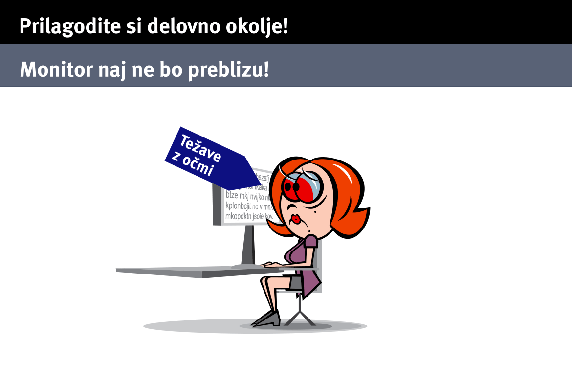 Prilagodi si delovno okolje! | Lozej - Inštitut za varnost