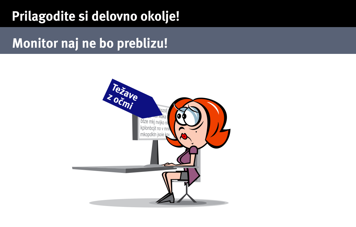 Prilagodi si delovno okolje! | Lozej - Inštitut za varnost