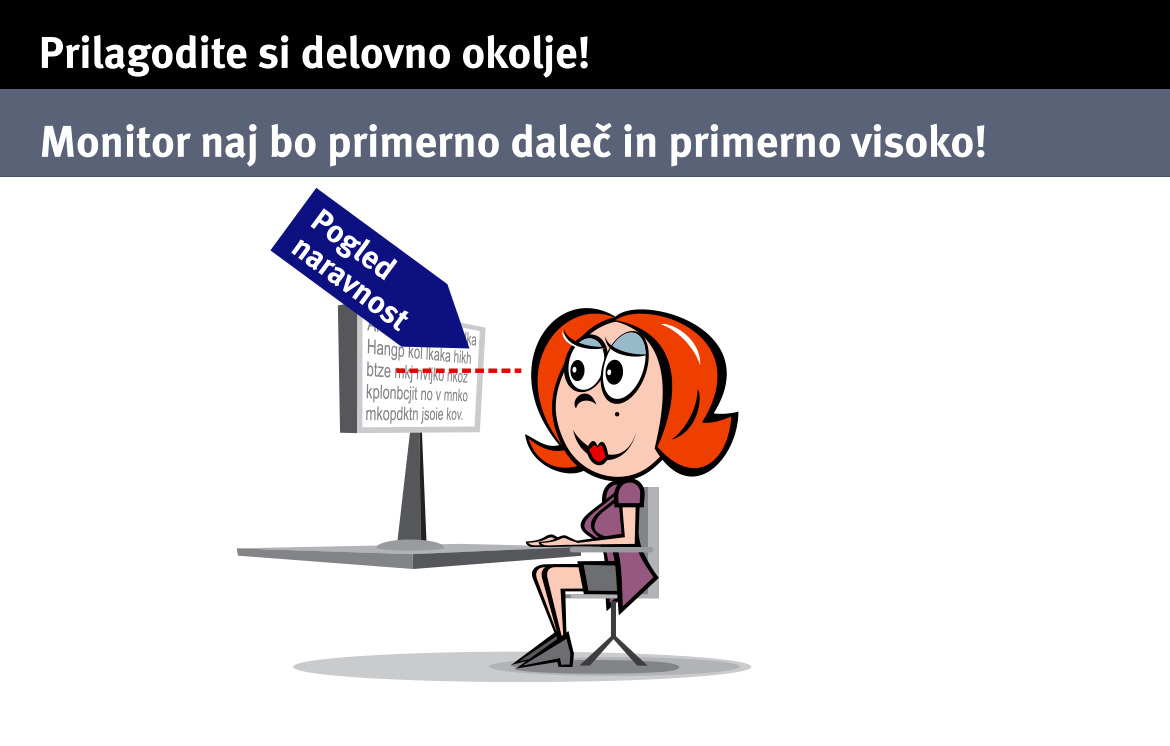 Prilagodi si delovno okolje! | Lozej - Inštitut za varnost
