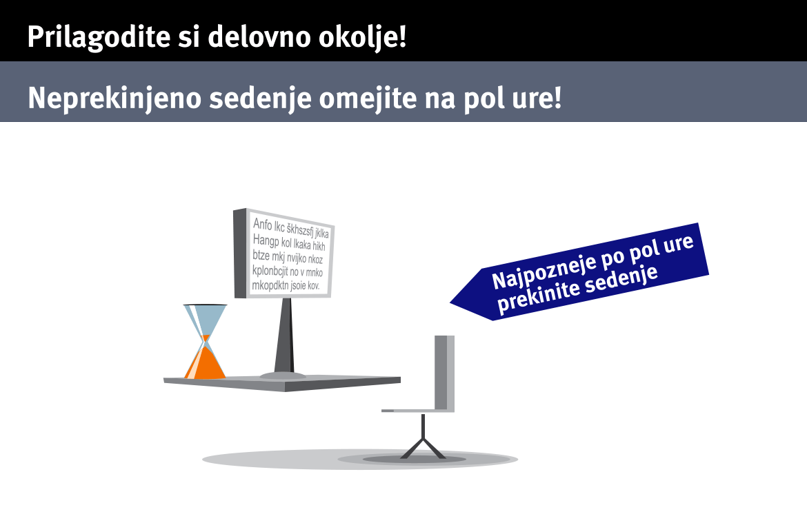 Prilagodi si delovno okolje! | Lozej - Inštitut za varnost